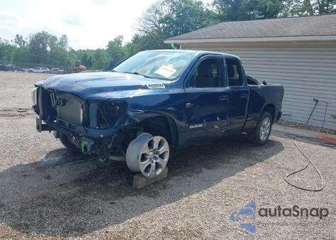 2022 Ram 1500 Big Horn 4X4 6'4 Box from USA, damaged, VIN 1C6SRFBT1NN255976